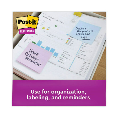 Recycled Notes in Wanderlust Pastels Collection Colors by Post-it