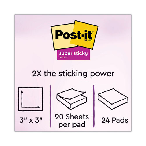 Post it Super Sticky Notes 4 in x 6 in 5 Pads 90 SheetsPad 2x the Sticking  Power Canary Yellow Lined - Office Depot