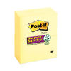 MMM65512SSCY - Pads in Canary Yellow, 3" x 5", 90 Sheets/Pad, 12 Pads/Pack