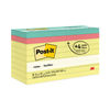 MMM654144B - Original Pads Assorted Value Pack, 3 x 3, (14) Canary Yellow, (4) Poptimistic Collection Colors, 100 Sheets/Pad, 18 Pads/Pack