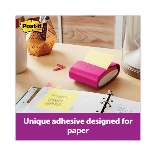 Post it Super Sticky Pop Up Notes 3 in x 3 in 10 Pads 90 SheetsPad 2x the  Sticking Power Playful Primaries Collection - Office Depot