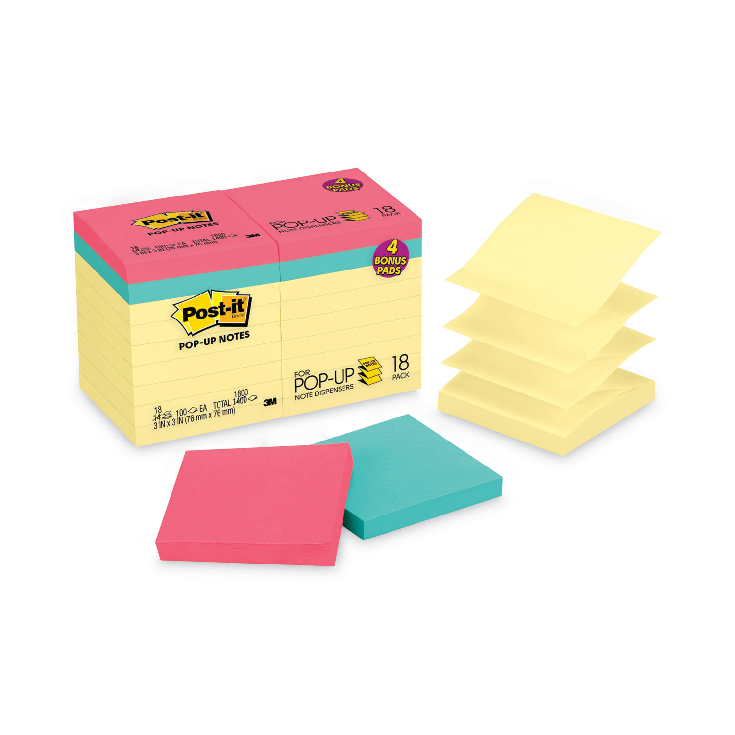 Office Depot Brand Translucent Sticky Notes 3 x 3 Clear Pad Of 50