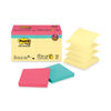 MMMR330144B - Original Pop-up Notes Value Pack, 3 x 3, (14) Canary Yellow, (4) Poptimistic Collection Colors, 100 Sheets/Pad, 18 Pads/Pack