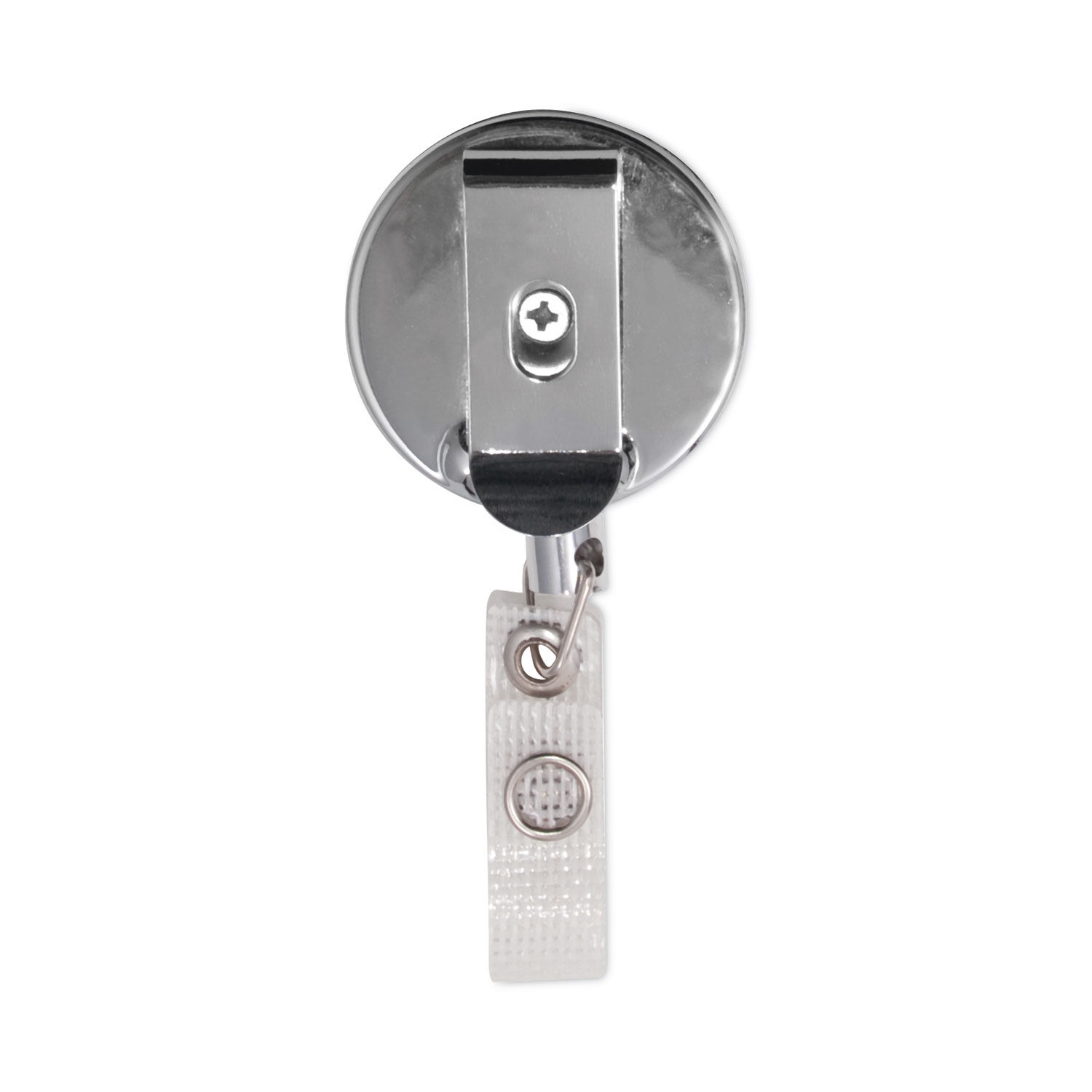 Staples Heavy-Duty Badge Reels, 30 Retractable Cord Length, Metal