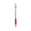 PIL32012 - EasyTouch Ballpoint Pen, Stick, Medium 1 mm, Red Ink, Clear/Red Barrel, Dozen