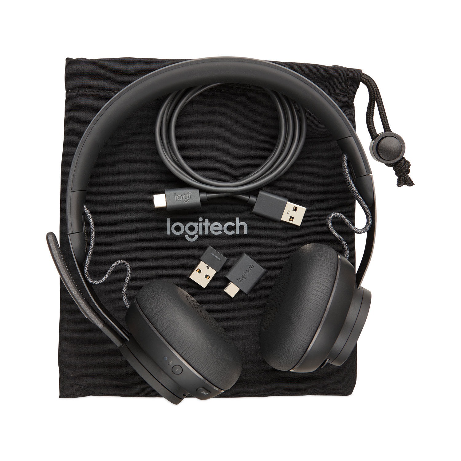 Zone Wireless Plus MSFT Binaural Over The Headset by LOG981000858 | OnTimeSupplies.com