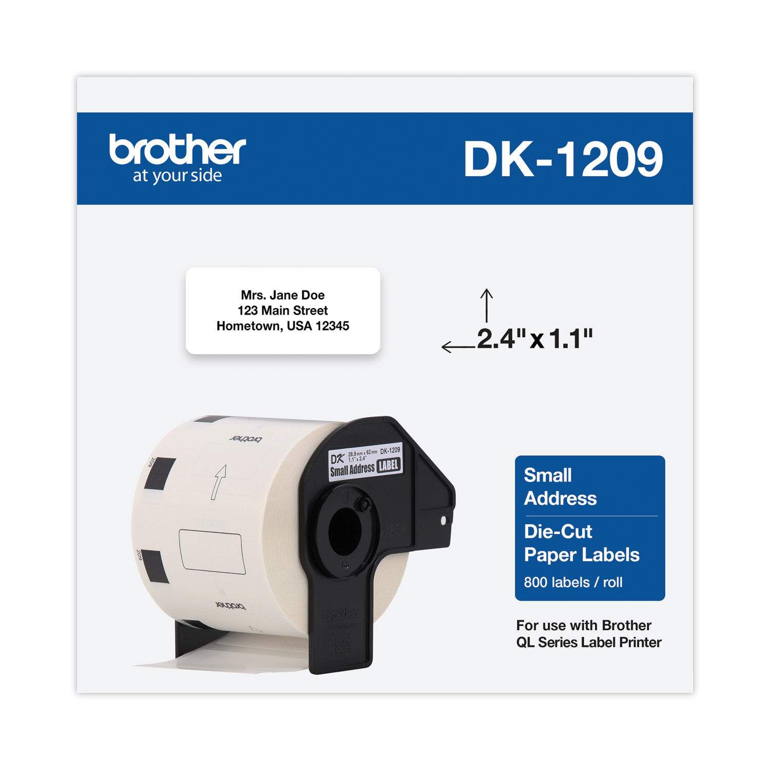 Address Labels by Brother BRTDK1209 | OnTimeSupplies.com