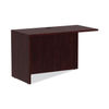 ALEVA354824MY - Alera Valencia Series Reversible Return/Bridge Shell, 47.25w x 23.63d x 29.5h, Mahogany