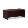 ALEVA217236MY - Alera Valencia Series Straight Front Desk Shell, 71" x 35.5" x 29.63", Mahogany