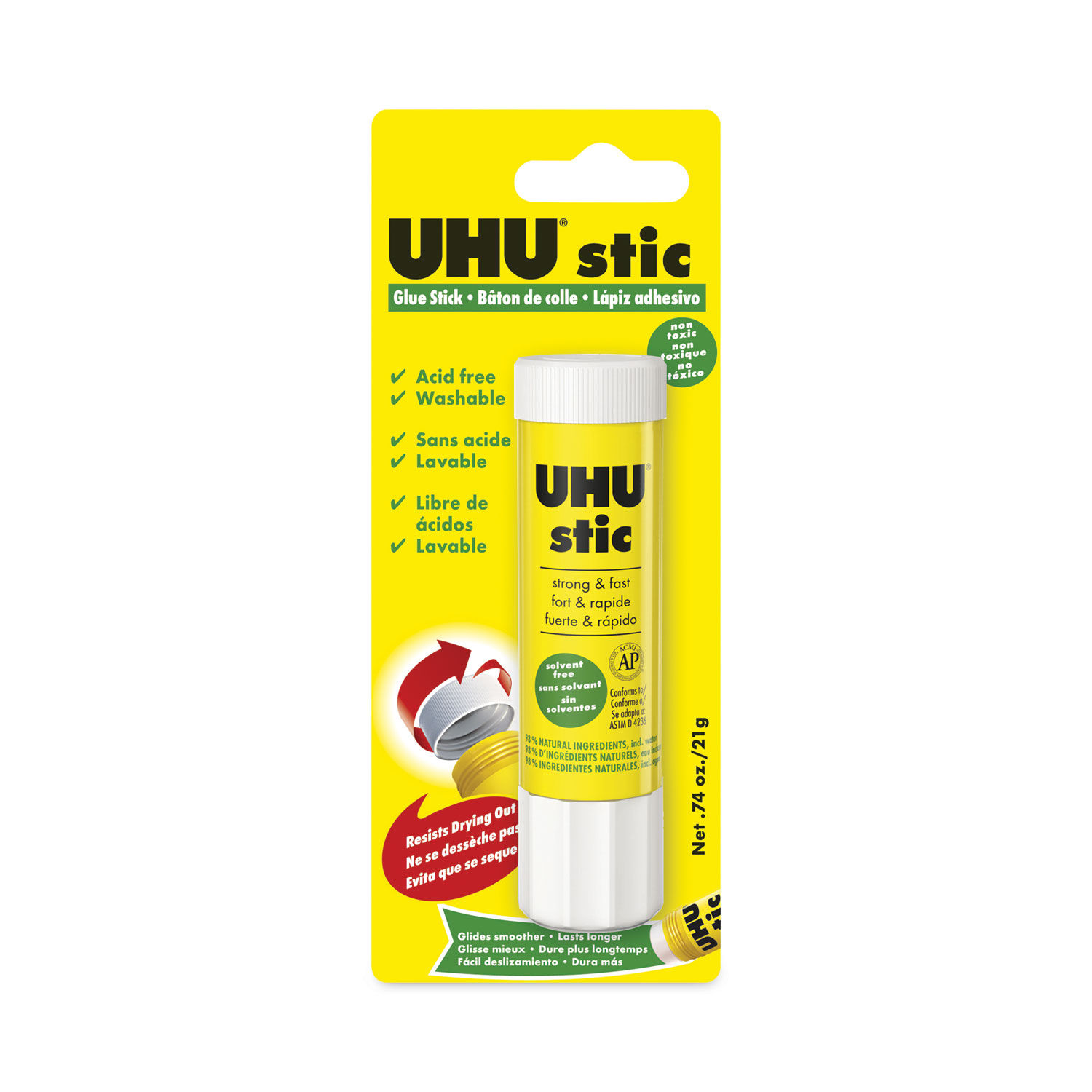 Bâton de colle UHU Stic 40 g en tube