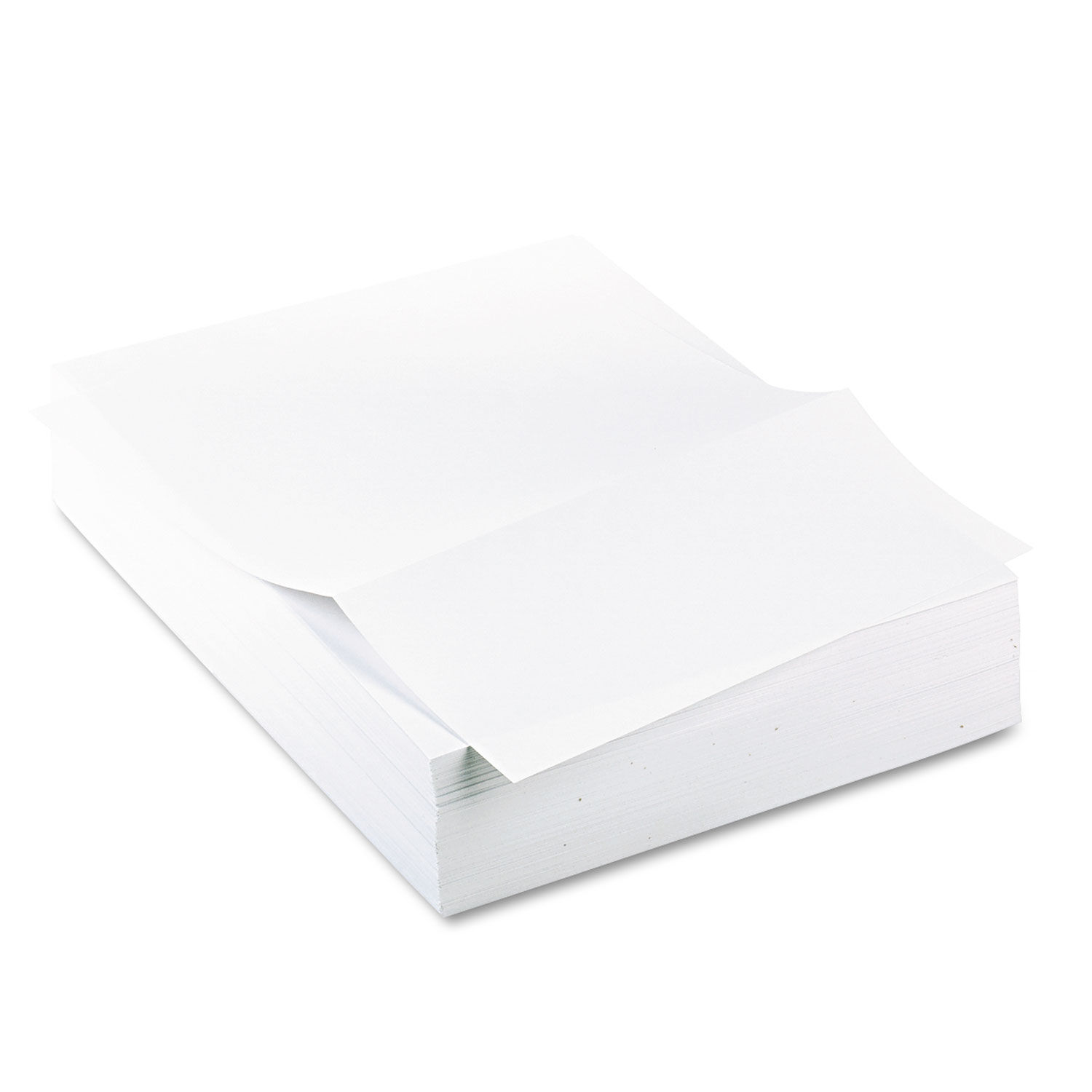 Blank pre-punched paper, 2 holes on top, 8.5x11, 20lb Bond - Perforated  Paper