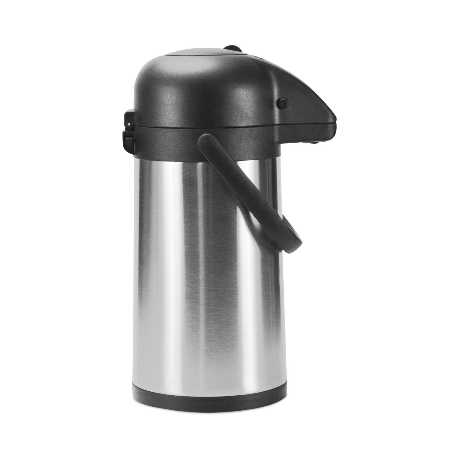 Thermos Glass Vacuum Insulated Pump Pot, 2 quart, Metallic Gray