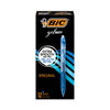 BICRLC11BE - Gel-ocity Gel Pen, Retractable, Medium 0.7 mm, Blue Ink, Translucent Blue Barrel, Dozen