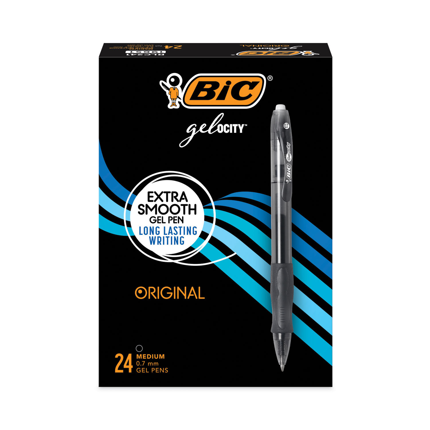 Sharpie S-Gel Pens Medium Point Black Ink Gel Pen - 22 ct