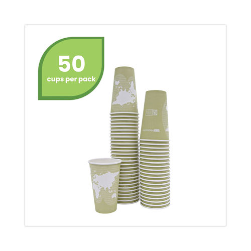 ECO-PRODUCTS,INC. Eco-Products World Art Hot Beverage Cups - ECOEPBHC12WA 