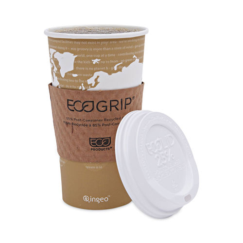 ECO-PRODUCTS,INC. Eco-Products World Art Hot Beverage Cups - ECOEPBHC12WA 