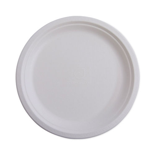 Renewable and Compostable Sugarcane Plates Convenience Pack by Eco ...