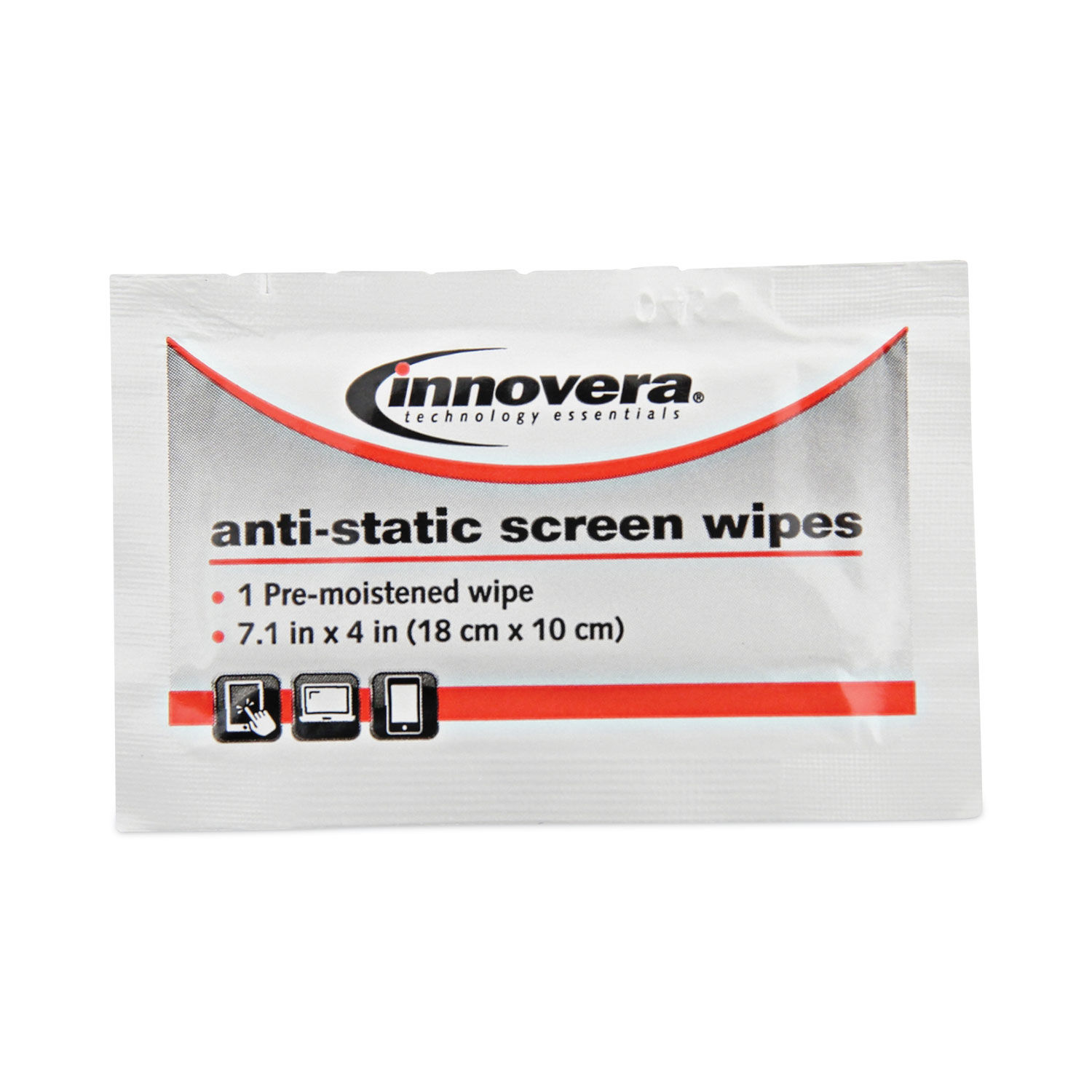 Antistatic Screen Cleaning Wipes by Innovera® IVR51517