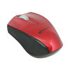 IVR62204 - Mini Wireless Optical Mouse, 2.4 GHz Frequency/30 ft Wireless Range, Left/Right Hand Use, Red/Black