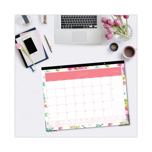 2023-2024 Desk Calendar - Desk/wall Calendar, Thick Paper With Corner  Protectors, Ruled Blocks-blac