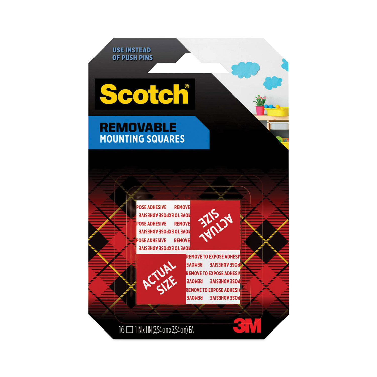 Scotch Tape Runner Repositionable Double Sided Photo Safe 49' Ea 3 Pack