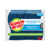 MMM526 - Non-Scratch Multi-Purpose Scrub Sponge, 4.4 x 2.6, 0.8" Thick, Blue, 6/Pack