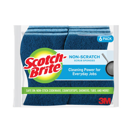 Non-Scratch Scour Pads (6-Pack)