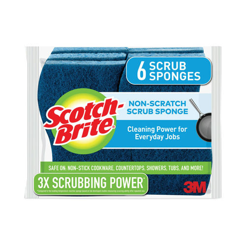 9 Pc Set Sponge Scrubber Basket Scouring Pads Scrub Clean Kitchen