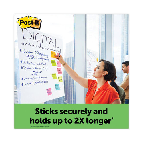 Post-it Easel Self-Stick Easel Pads, 25 x 30, White - 6 pack