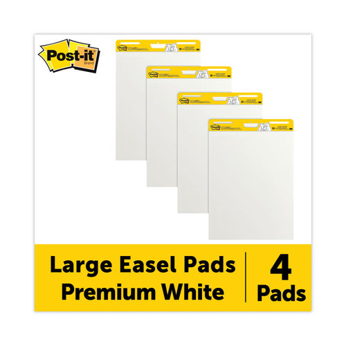 Post it Super Sticky Easel Pad 25 x 30 White Pad Of 30 Sheets - Office Depot