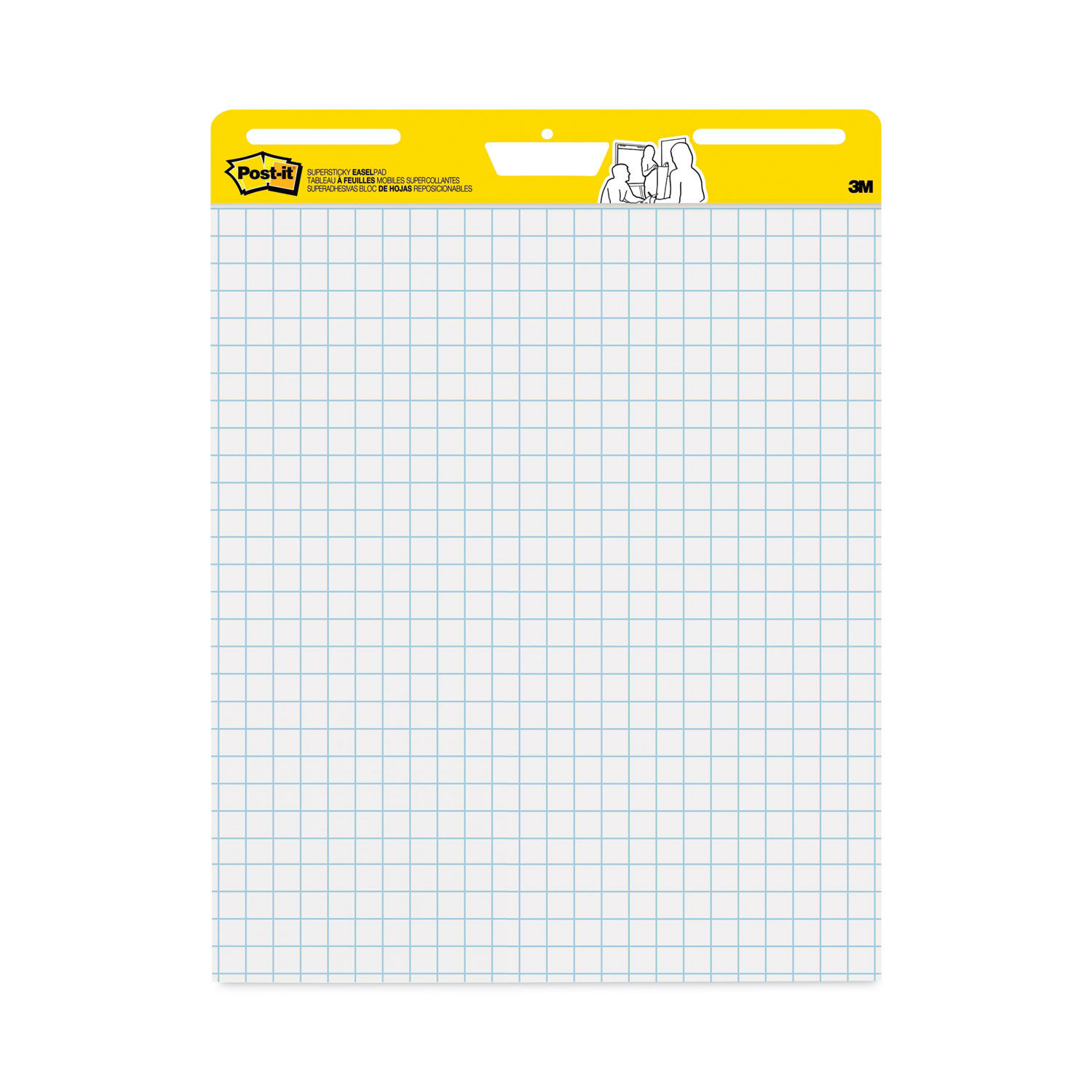 Vertical-Orientation Self-Stick Easel Pad Value Pack by Post-it® Easel Pads  Super Sticky MMM560VAD4PK