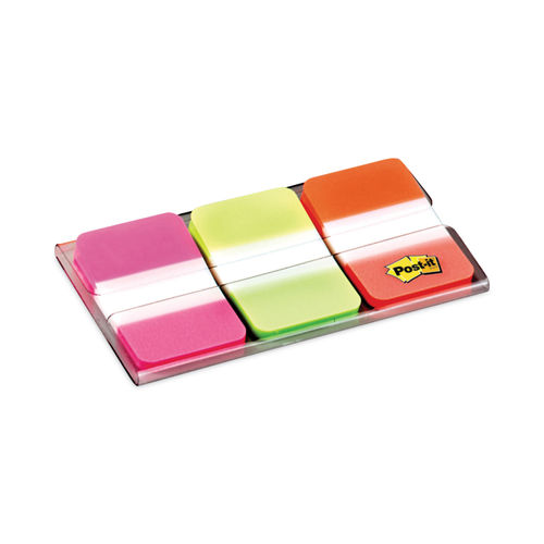 Buy Post-it Assorted Bright Color Tab Write-on Durable Filing Tabs - 24pk