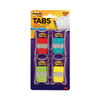 MMM686RALY - 1" Plain Solid Color Tabs, 1/5-Cut, Assorted Colors, 1" Wide, 100/Pack