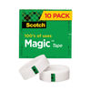 MMM810P10K - Magic Tape Value Pack, 1" Core, 0.75" x 83.33 ft, Clear, 10/Pack