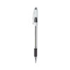 PENBK91ASWUS - R.S.V.P. Ballpoint Pen Value Pack, Stick, Medium 1 mm, Black Ink, Clear/Black Barrel, 24/Pack