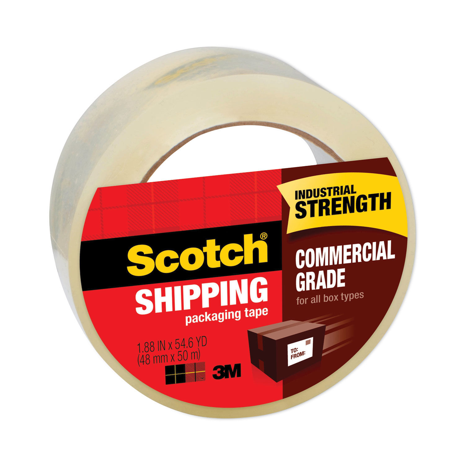 3M Scotch High Performance Packaging Tape, 2 x 800