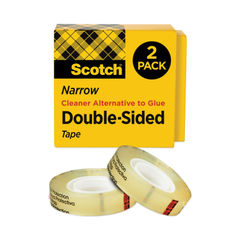 Scotch 6055-R Double-Sided Tape Runner Permanent Refill, 0.31 x 49 Ft