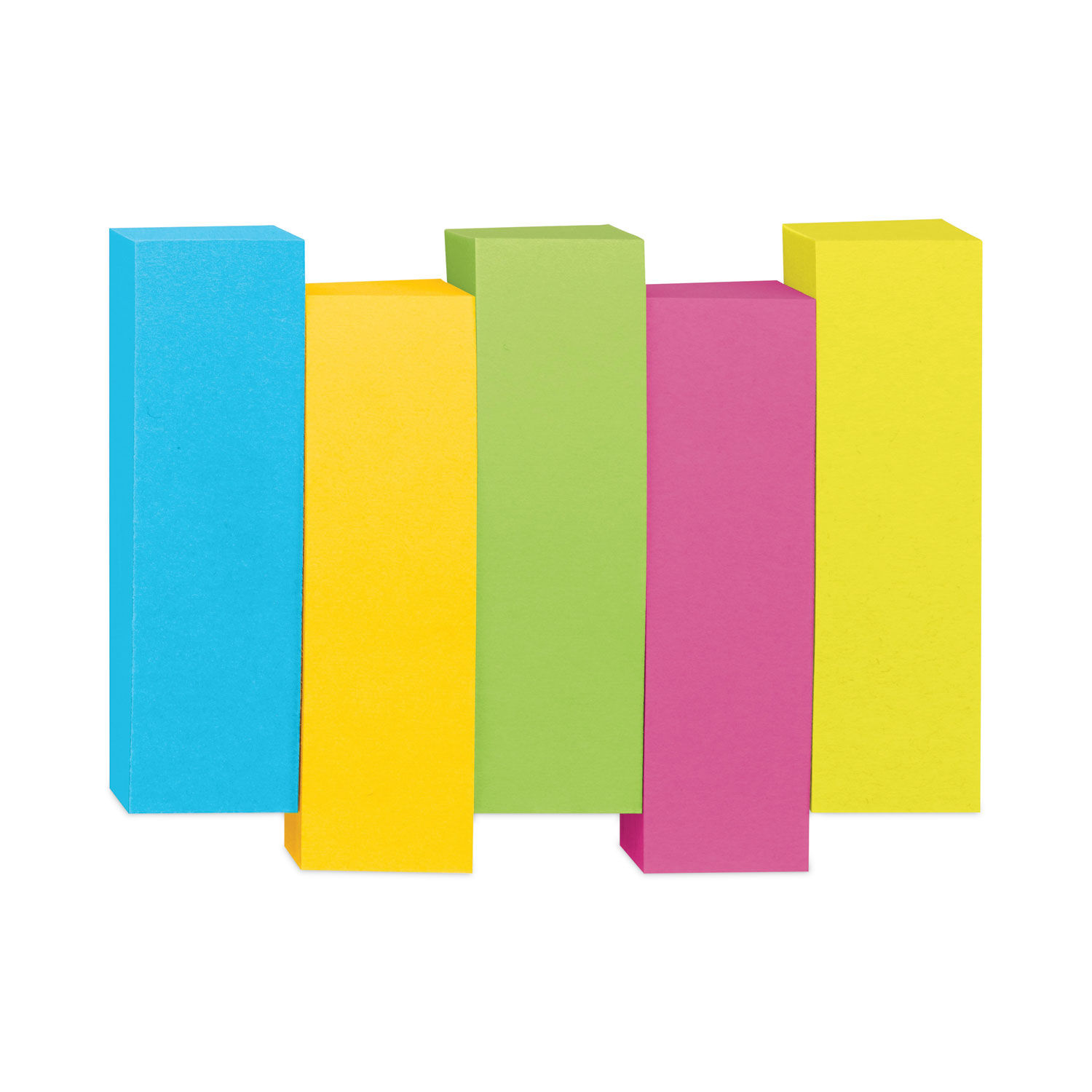 Post-it Page Flag Markers Assorted Brights 50 Strips/Pad 4 Pads/Pack