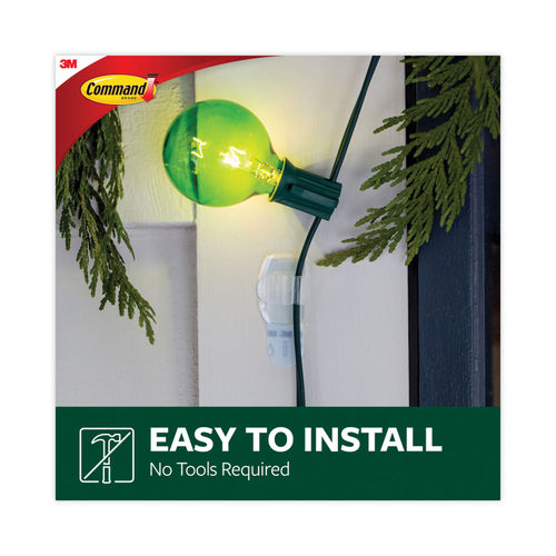 Command Strips Hooks for Lights  Indoor or Outdoor Use with 3M How to  Install, Review & Removal 