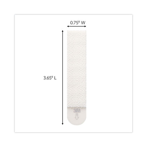 3) Command Picture Hanging Strips, Removable, 0.63 x 2.13, White 4 Pairs