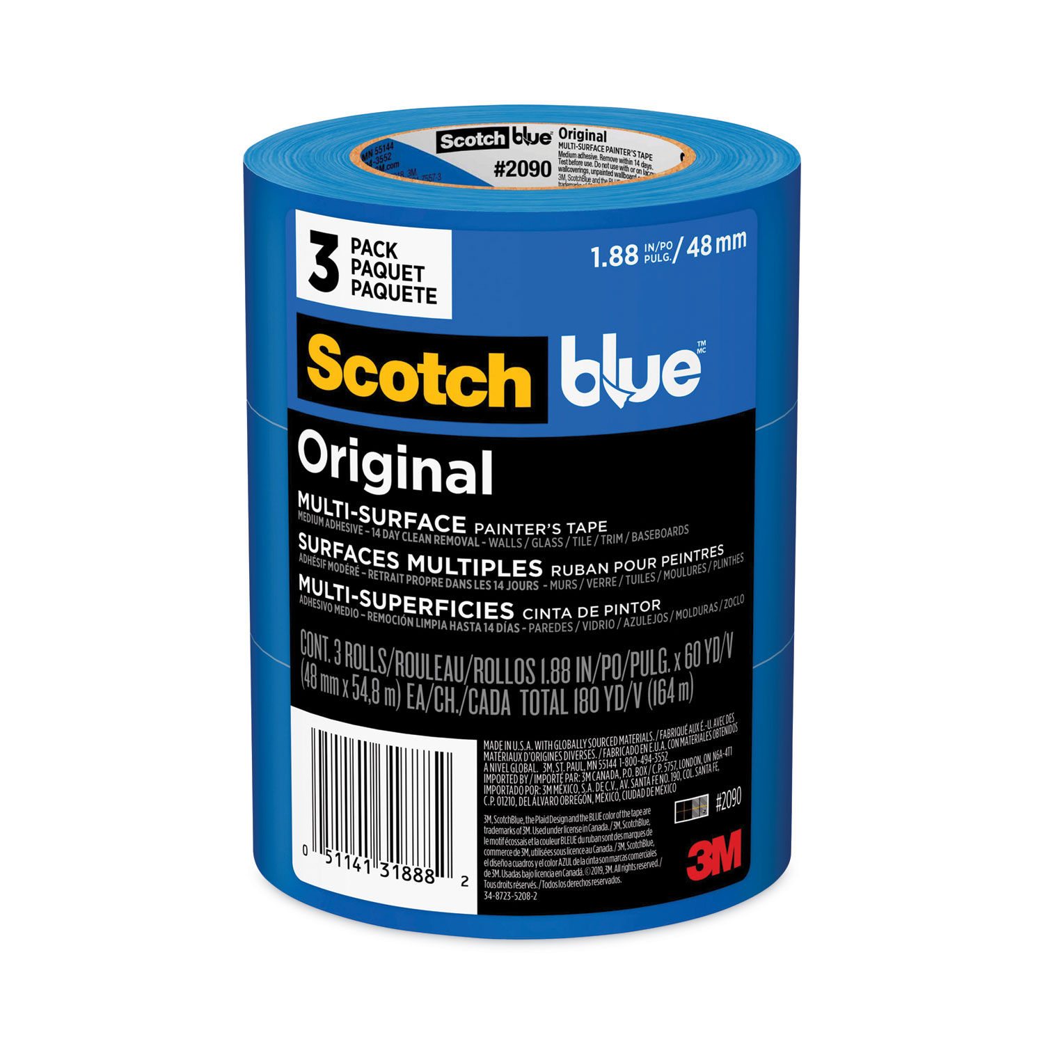 1.5 Scotch Delicate Surface Painters Tape – Town Line Paint