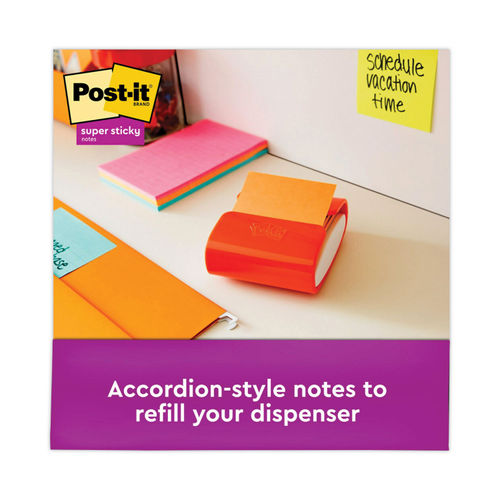 Post-it Super Sticky Notes, 3 x 3, Rio de Janeiro Collection, 6 Pads