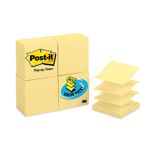 Post-it Pop-up Notes Dispenser - Transparent Top - MMMDS330BK 