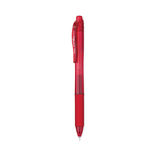 Pentel Sign Pens Fine Point 2.0 mm Red Barrel Red Ink Pack Of 12 Pens -  Office Depot