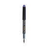 PIL90008 - Varsity Fountain Pen, Medium 1 mm, Purple Ink, Clear/Black/Purple Barrel