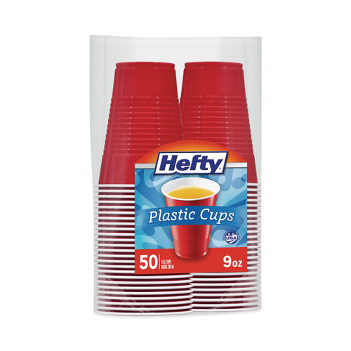 Hefty 18 oz. Red Cups