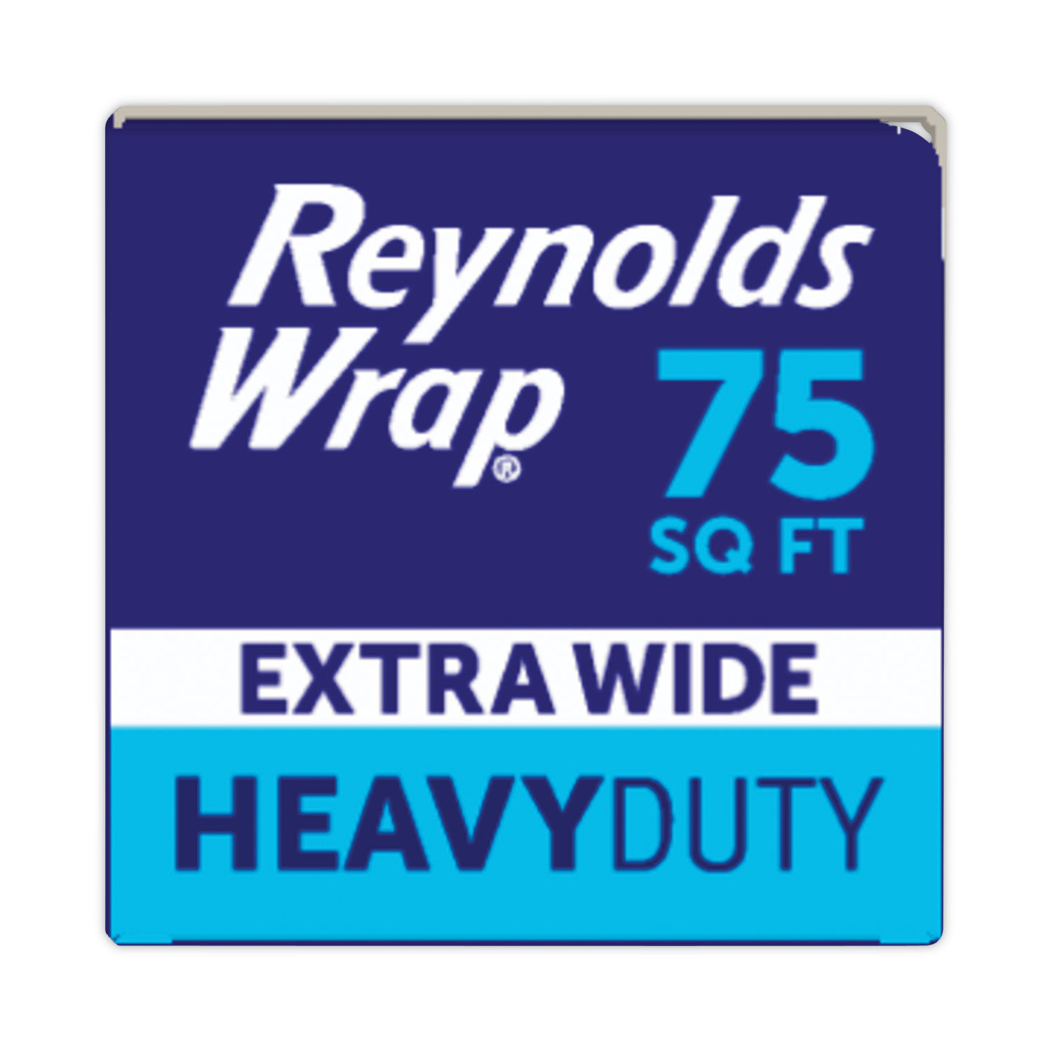 Reynolds Wrap Aluminum Foil, Thick & Durable, Heavy Duty, 75 Square Feet