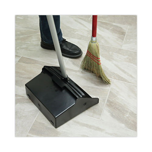 General Purpose Janitor Broom With Natural Corn Fibers - 12W x