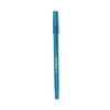 PAP3361131 - Write Bros. Ballpoint Pen, Stick, Fine 0.8 mm, Blue Ink, Blue Barrel, 12/Pack