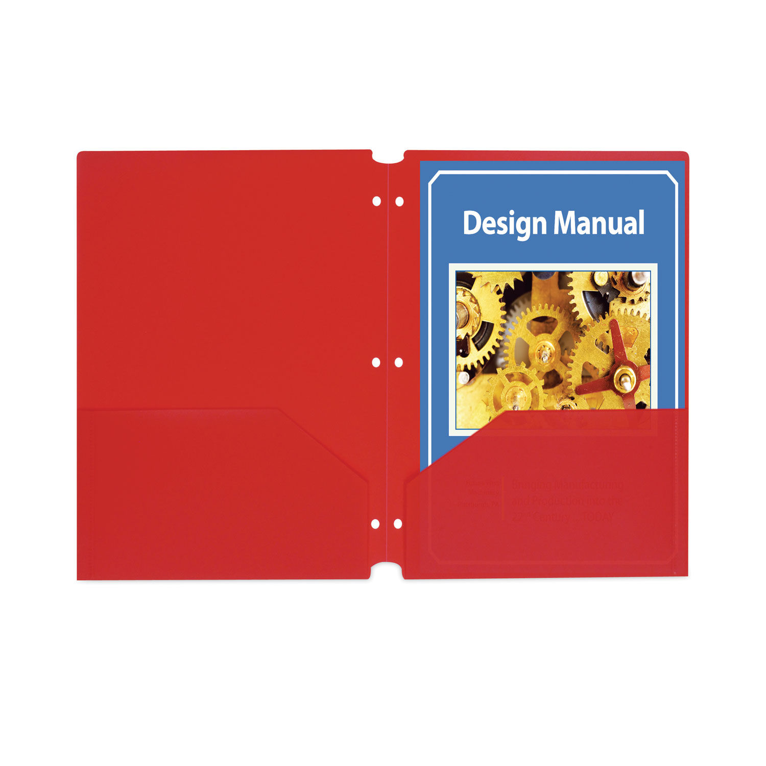 Two-Pocket Heavyweight Poly Portfolio Folder by C-Line® CLI32934